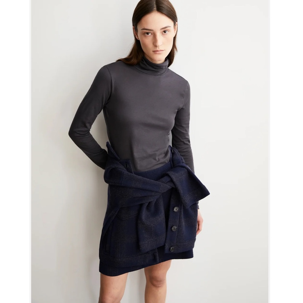 ARMEDANGELS GRAZILIANAA SOFT Shirt in Dark Steel size large organic cotton L